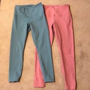 Bundle! 90 degree and yogalicious workout pants Sm